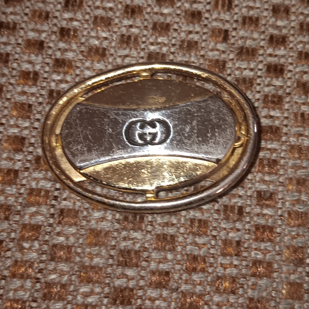 Gucci GG rare parfums vintage money clip
